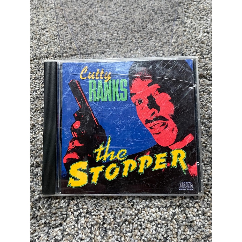 Cutty Ranks The Stopper CD Album Unisex OS Multicolor Good 1991 Dancehall Reggae